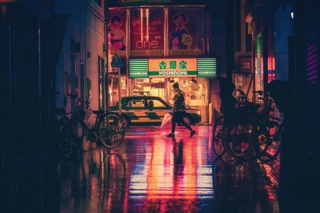 japan osaka night asia landmark travel 1371472