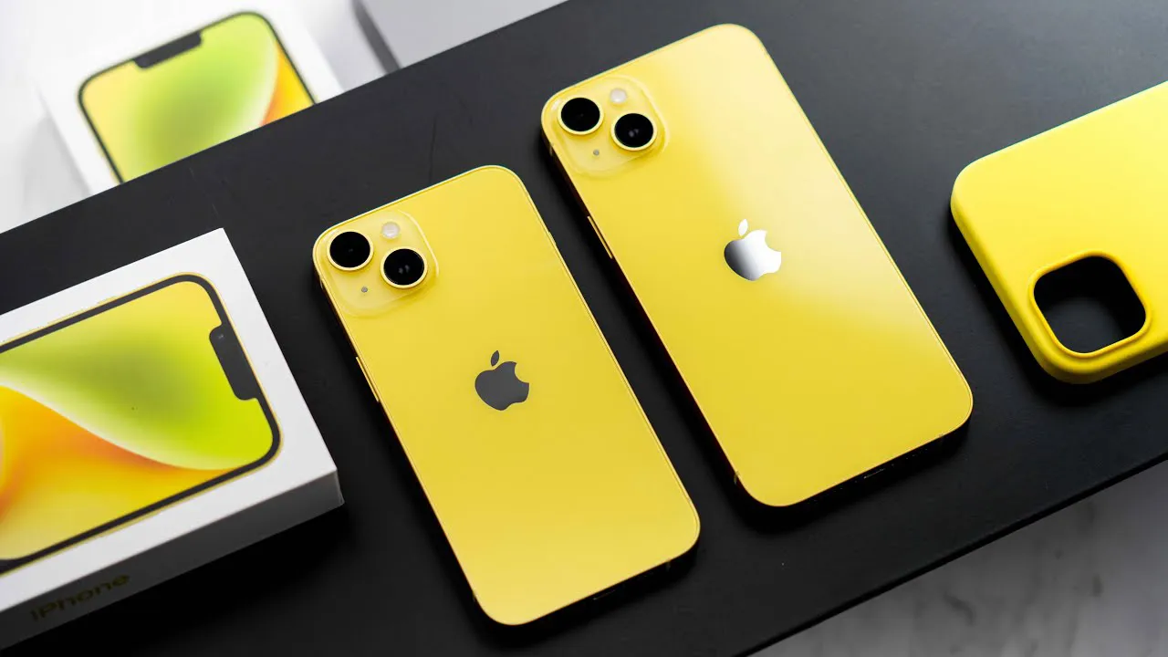 iPhone 14 màu vàng vừa bán đã giảm giá