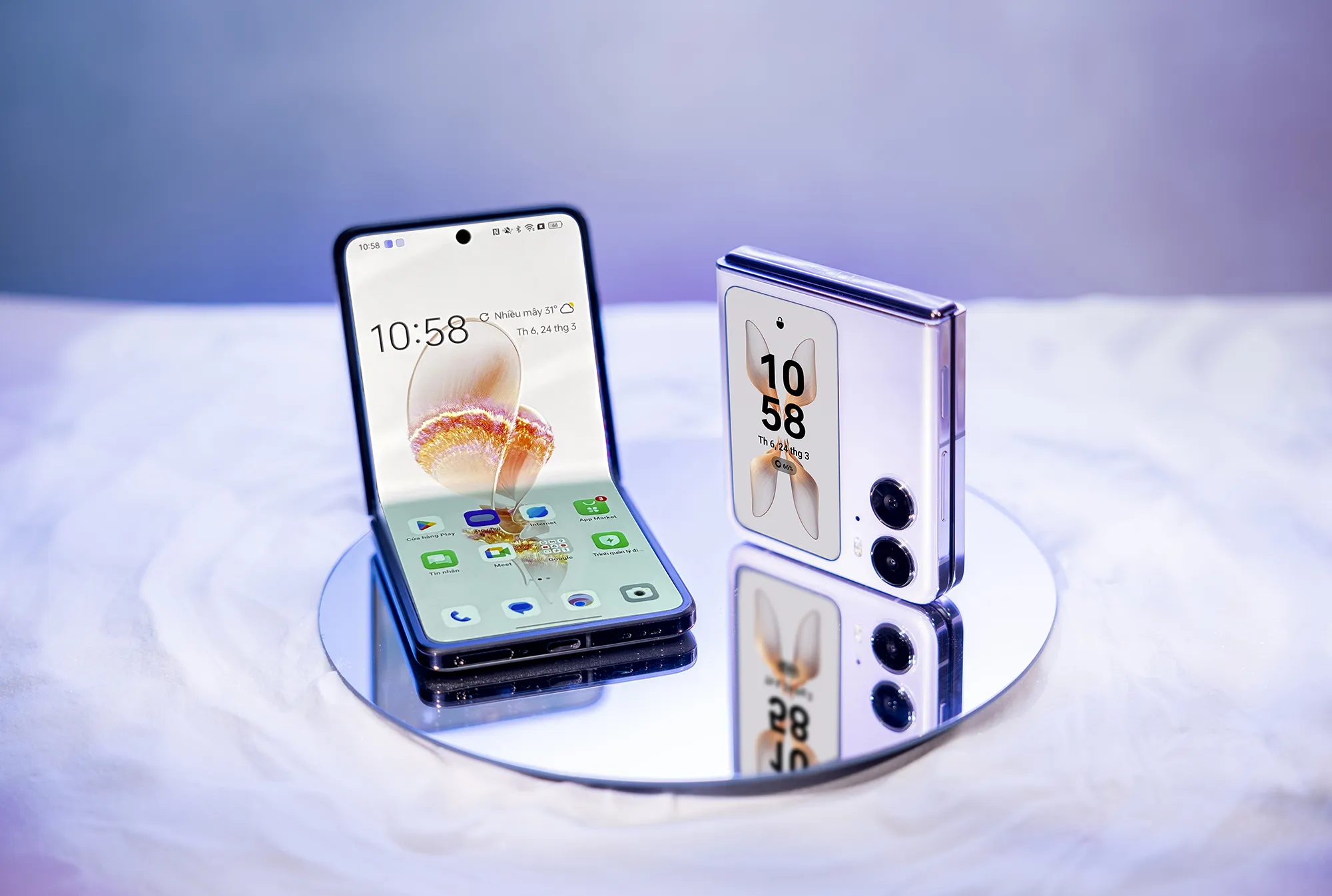 Oppo Find N2 Flip mở đặt trước