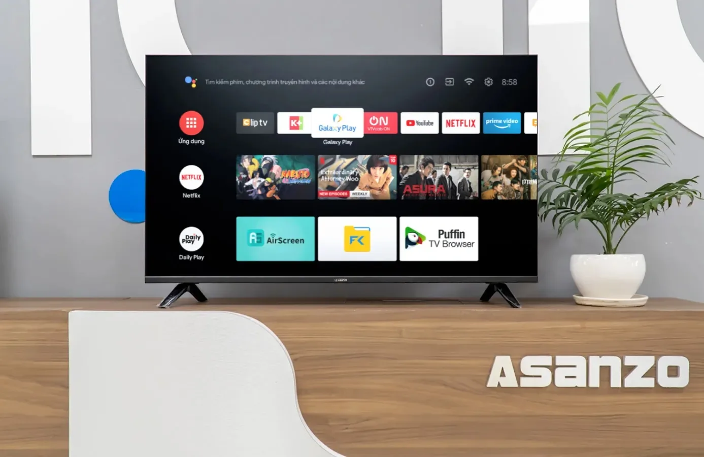 tv asanzo 5 tep cong nghe