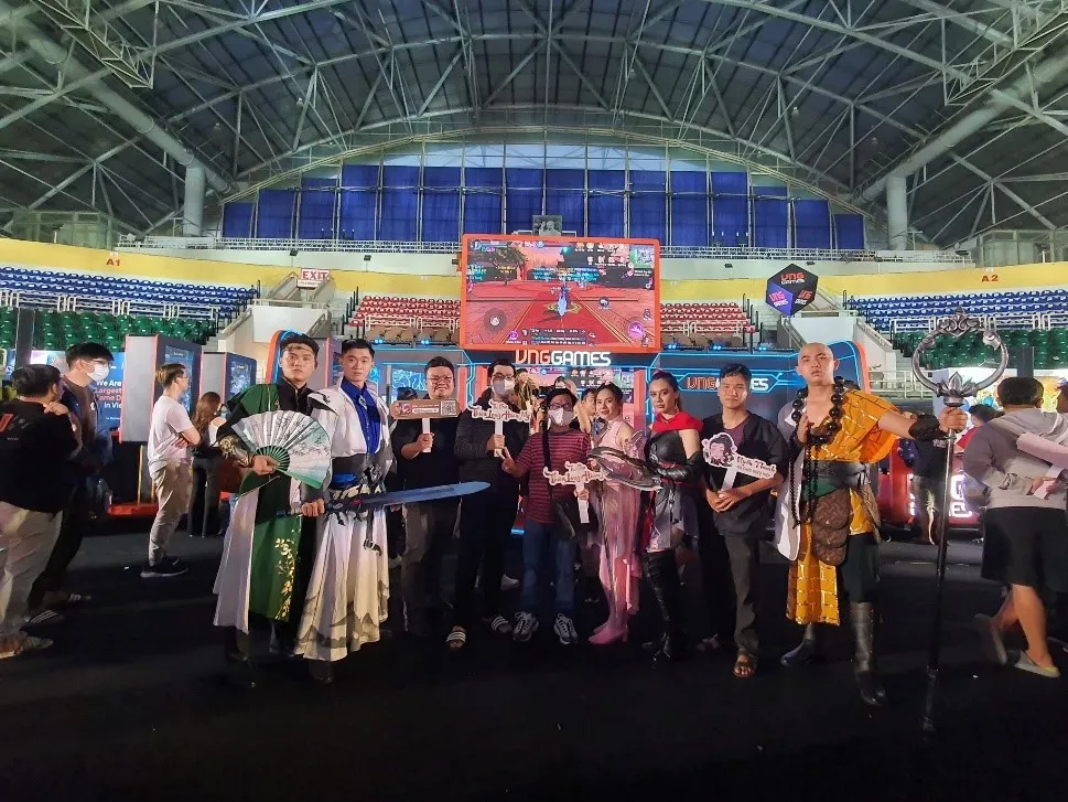 Người chơi TLBB 2 VNG rủ nhau 'cháy hết mình' tại Vietnam Gamverse 2023