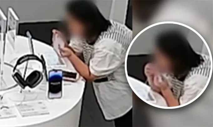 Dùng răng cắn đứt cáp chống trộm để 'cuỗm' iPhone 14 Plus