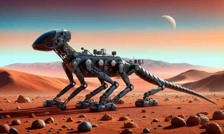 Trung Quốc trình làng robot giống thằn lằn sa mạc thám hiểm sao Hỏa