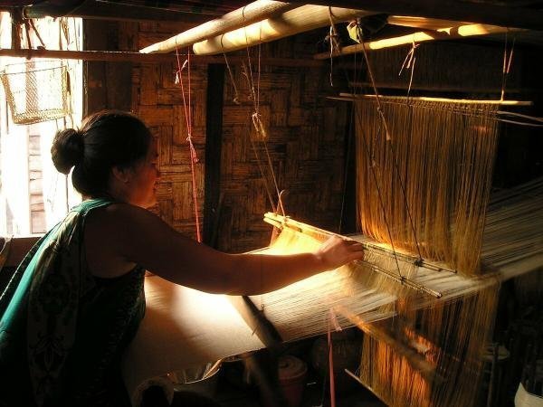 work hand asia lighting weave laos 1160830