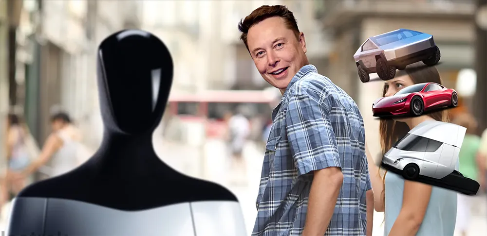 elon musk mo ta robot optimus