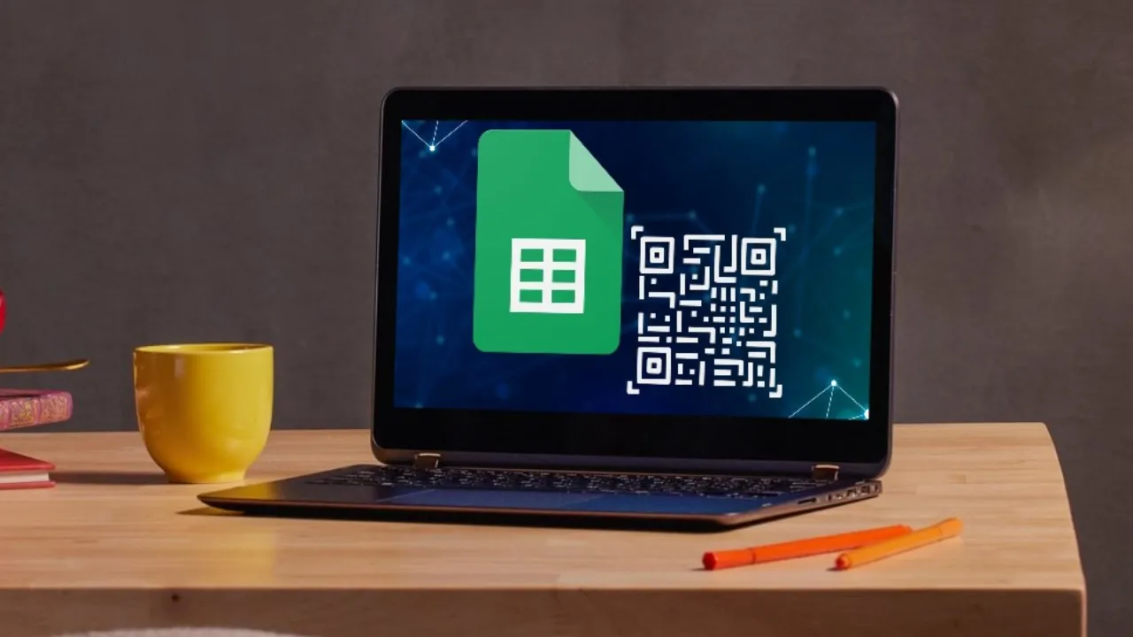 tao ma qr bang google sheets