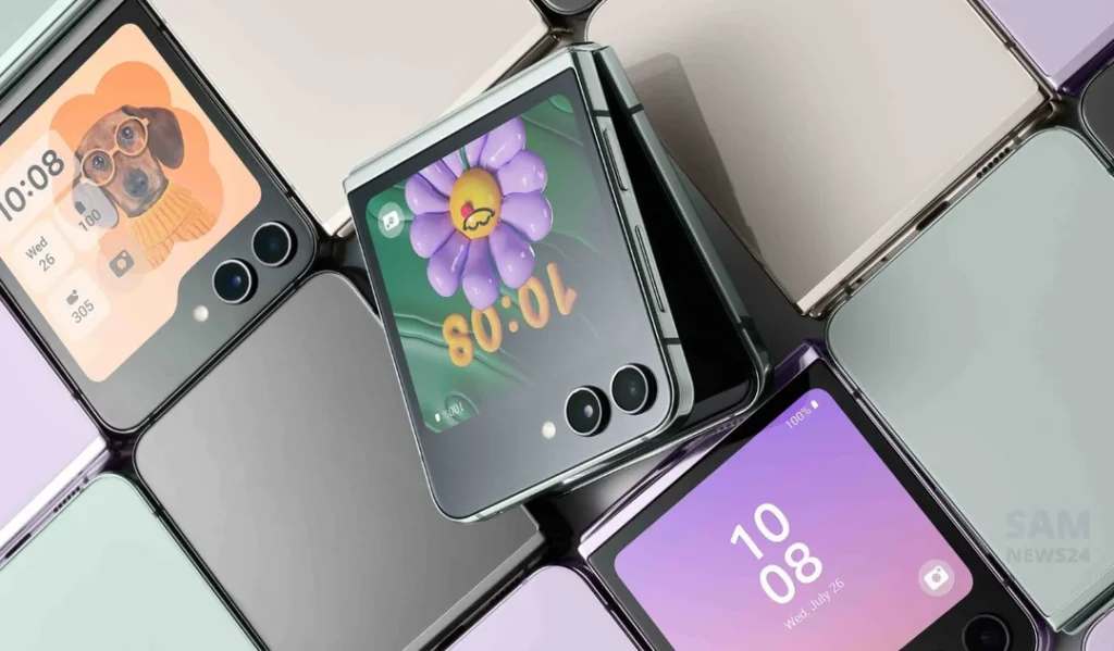 galaxy z flip6 khong dung amoled