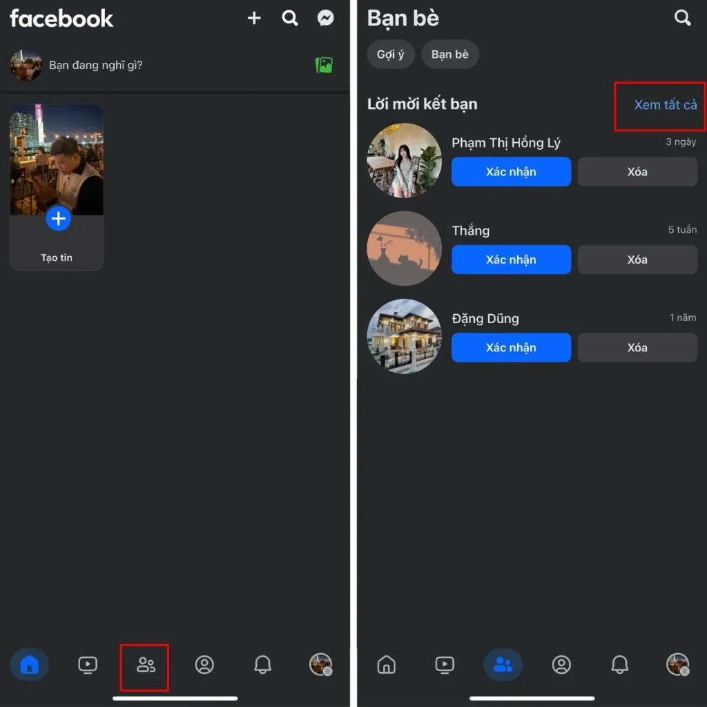 xoa loi moi ket ban da gui facebook 1
