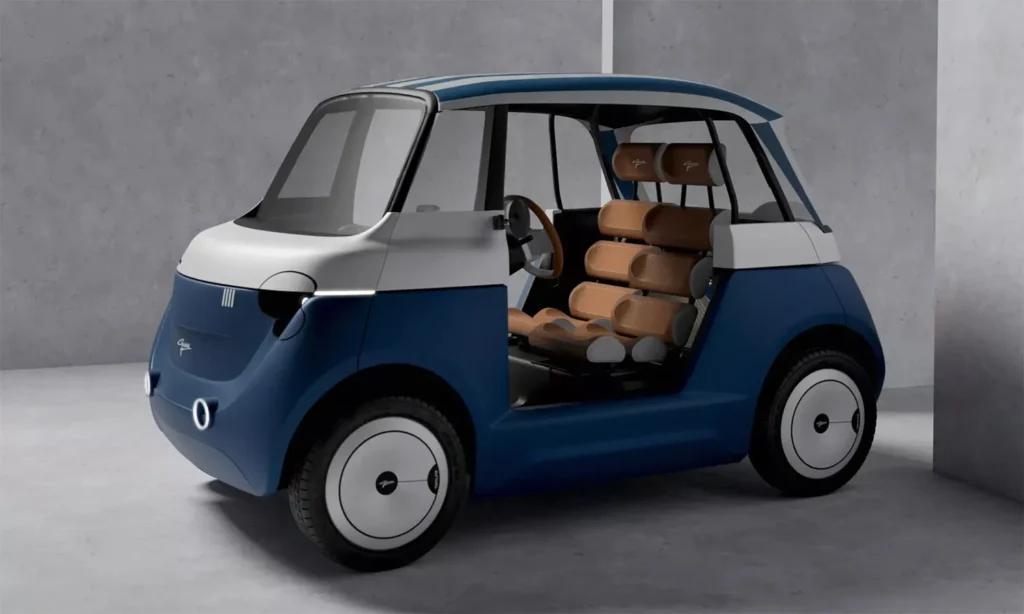fiat topolino xe dien mini gia hon 60 000 usd