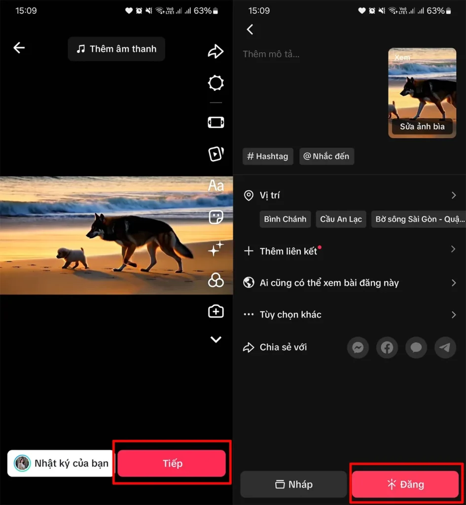 dang video tiktok khong bi mo 3