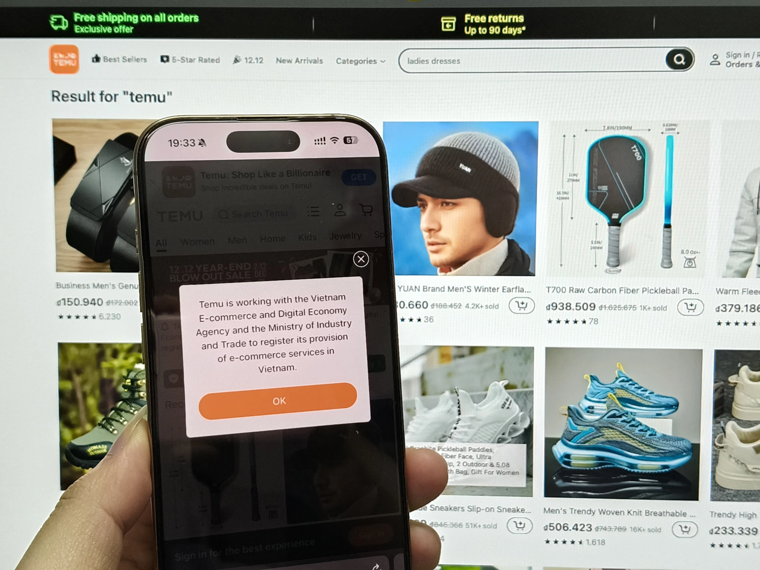 Temu tạm dừng hoạt động tại Việt Nam