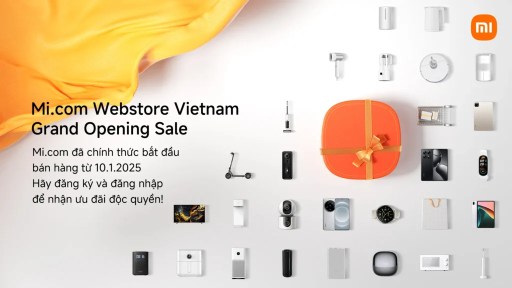 xiaomi ra mat website ban hang truc tuyen tai viet nam