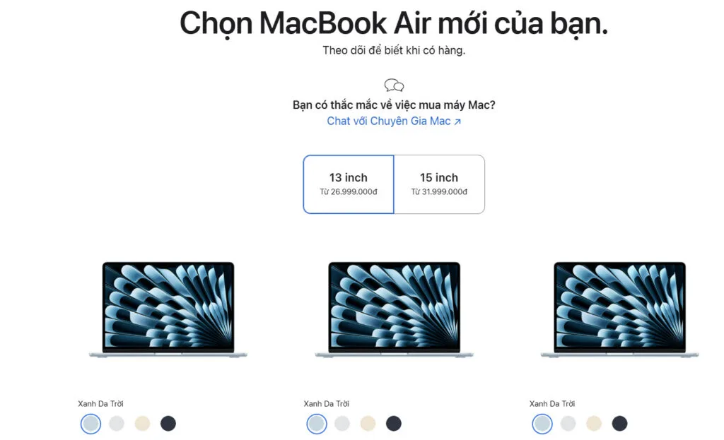 apple ra macbook air m4 mac studio moi