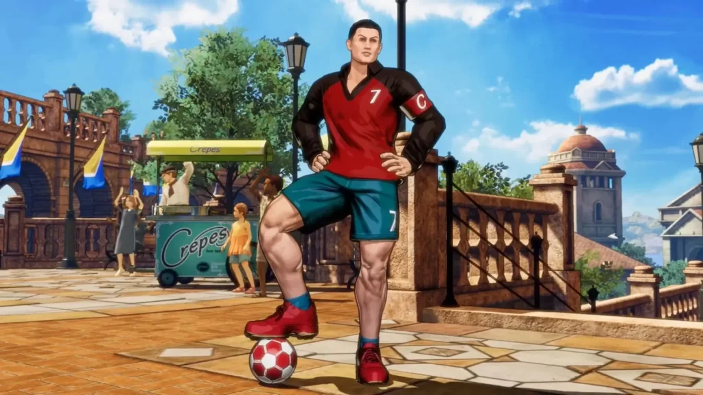 Cristiano Ronaldo bất ngờ góp mặt trong game đối kháng Fatal Fury của SNK