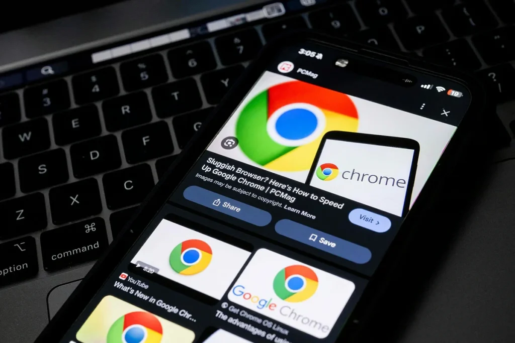 my yeu cau google ban chrome