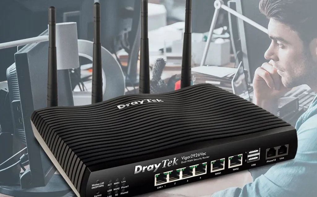 router draytek nghi bi tan cong mang 1