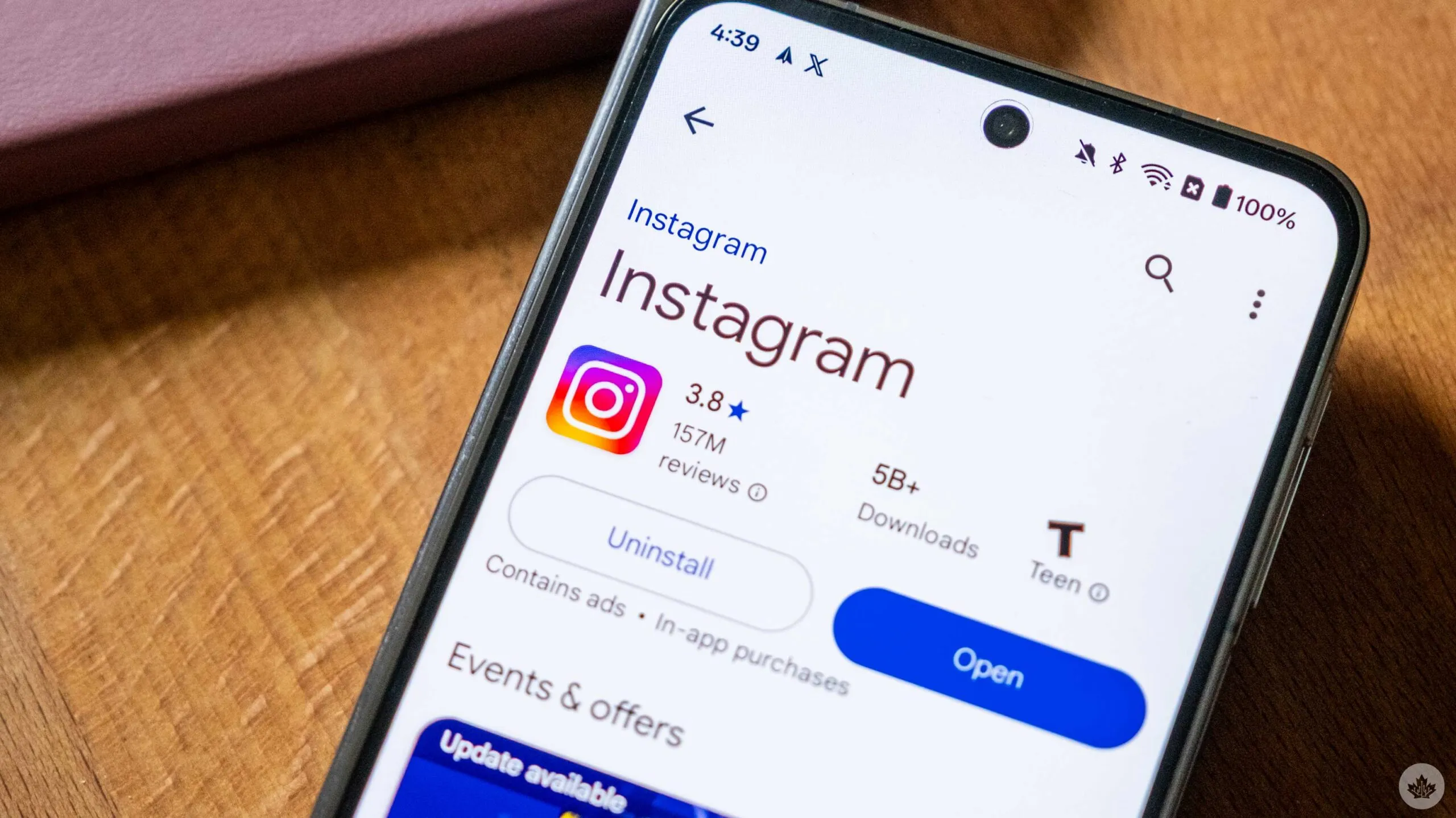 Instagram gây hao pin nghiêm trọng trên điện thoại Android