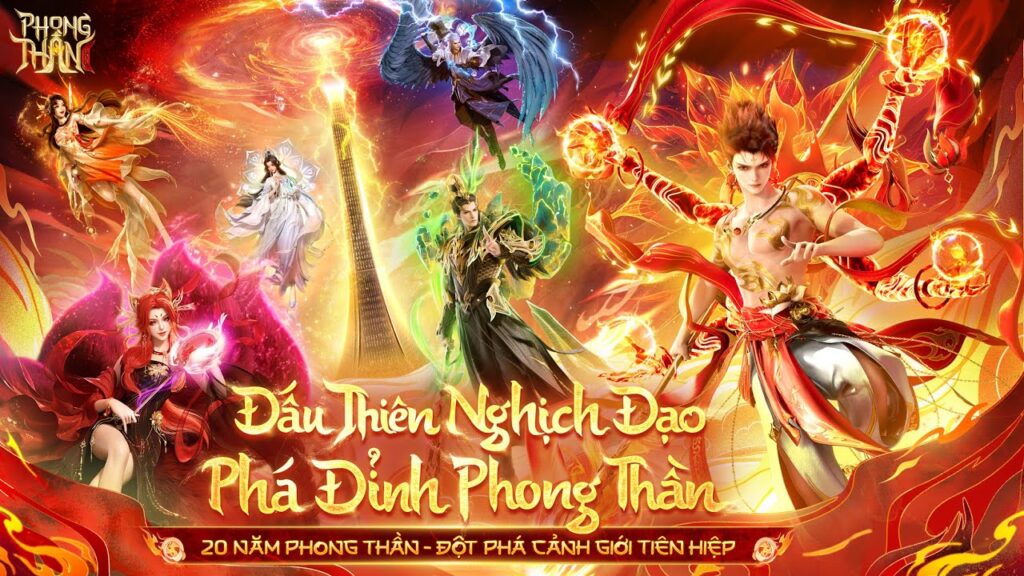 Phong Thần VNG chính thức ra mắt: Siêu phẩm tiên hiệp khuấy đảo mùa hè