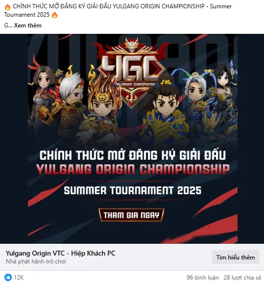 giai dau yulgang origin vtc khoi tranh 1