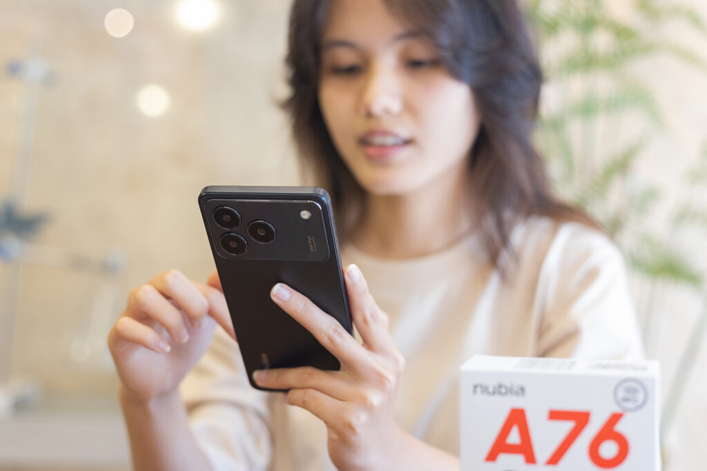 nubia a76 2 trieu dong so huu nfc 3