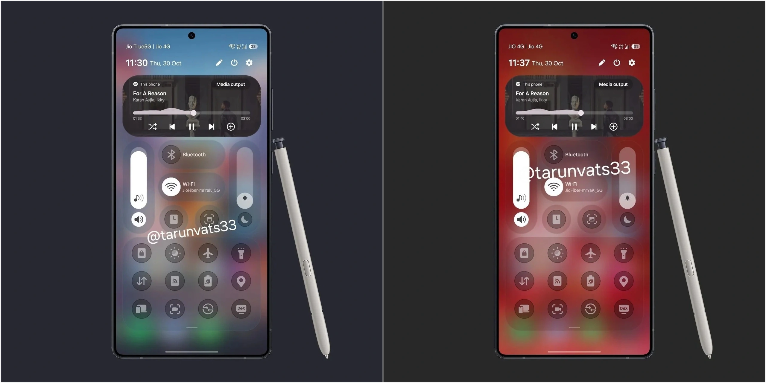 One UI 8.5 lộ diện giao diện kính và khả năng tùy biến sâu