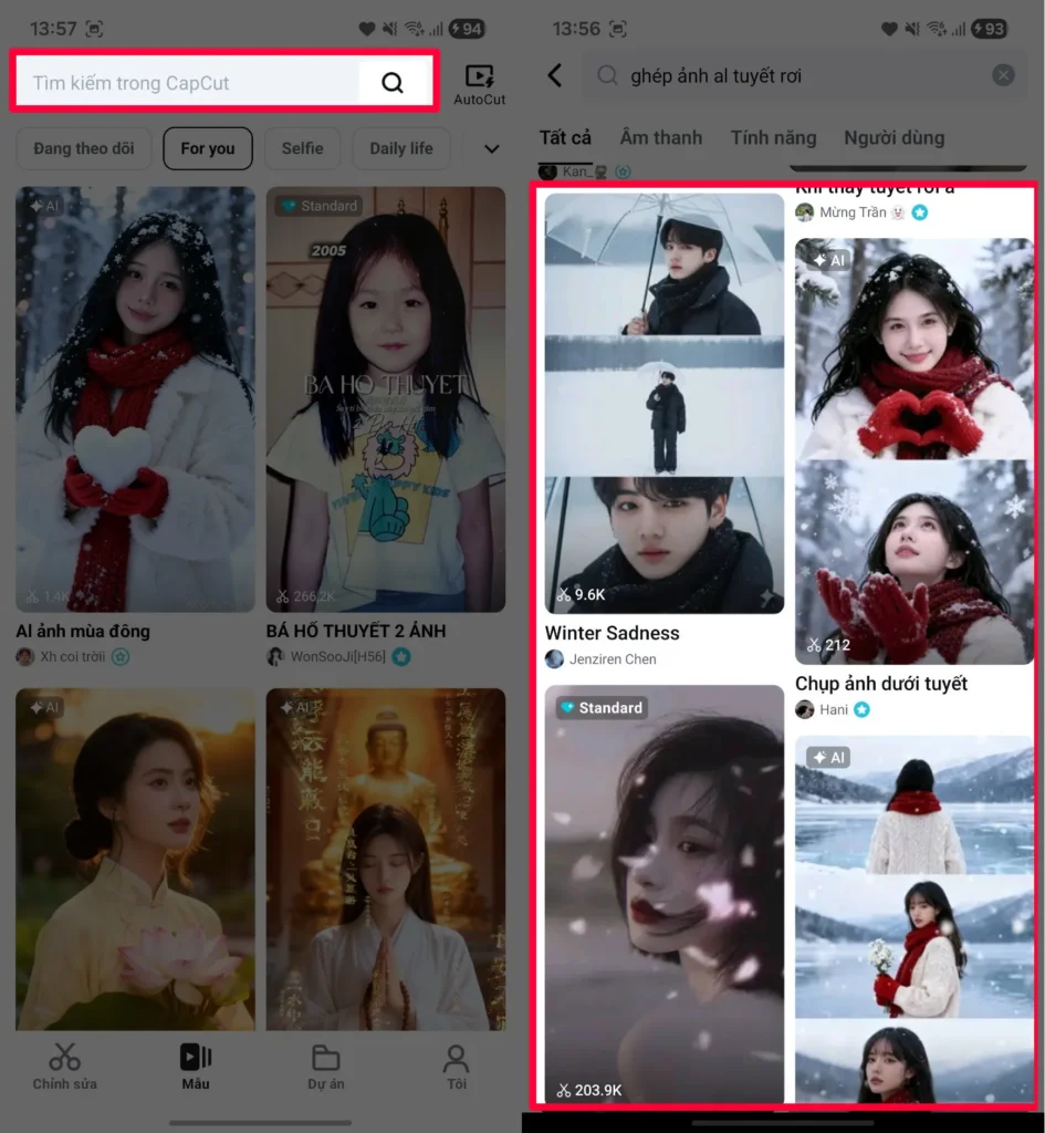 cach tao hieu ung tuyet roi bang ai 1