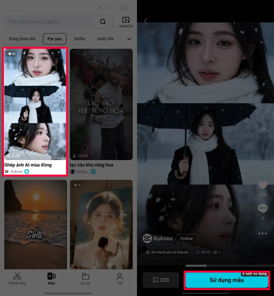 cach tao hieu ung tuyet roi bang ai 2