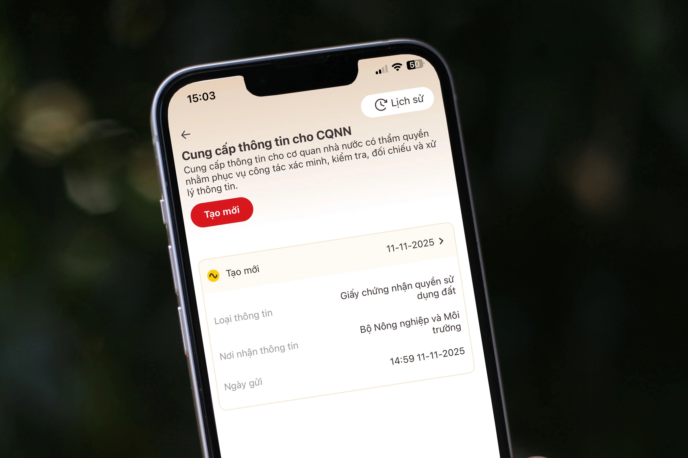 Hướng dẫn nộp sổ đỏ trực tuyến qua ứng dụng VNeID phiên bản mới