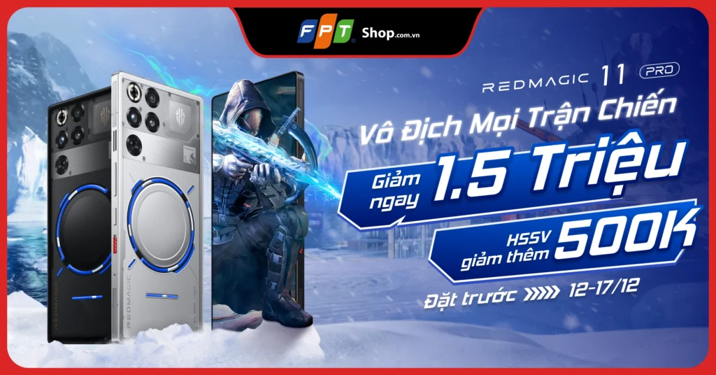 fpt shop dat gaming phone redmagic 11 pro 1