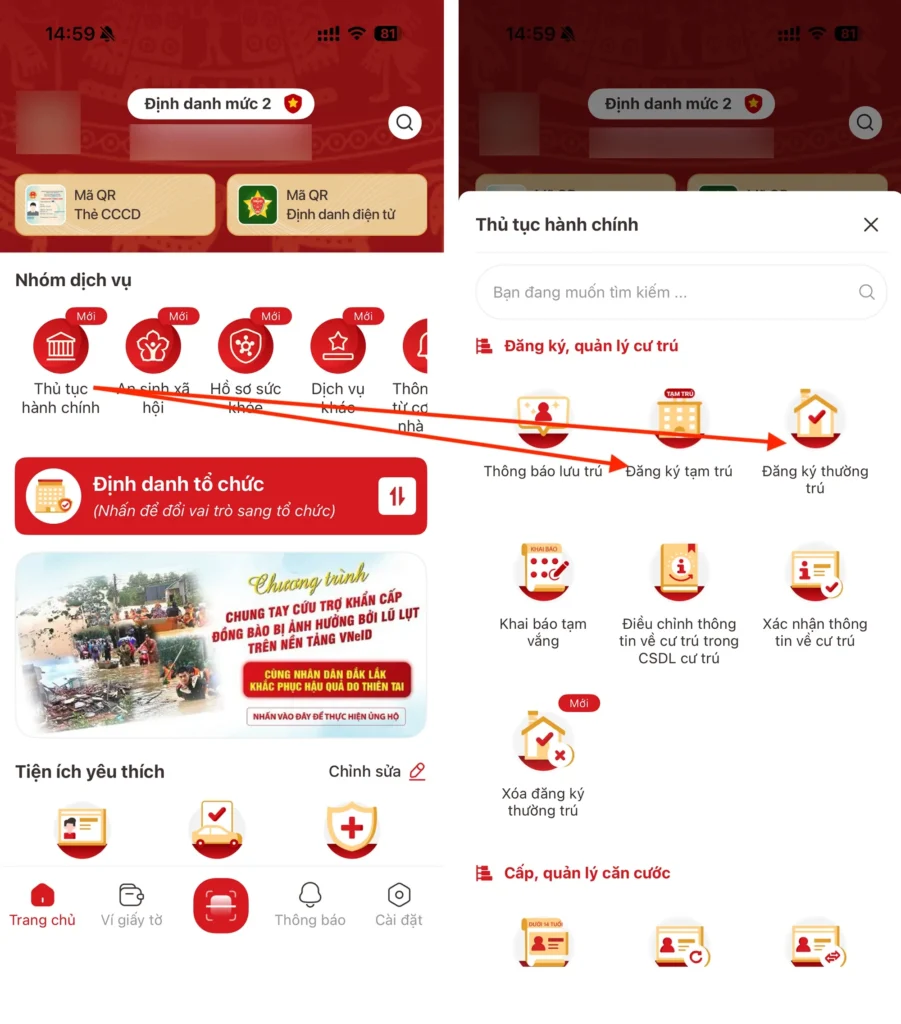 huong dan cap nhat vneid