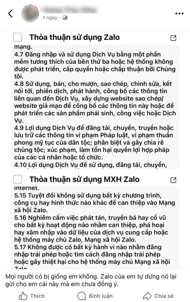 zalo tu thu thap du lieu nguoi dung 1