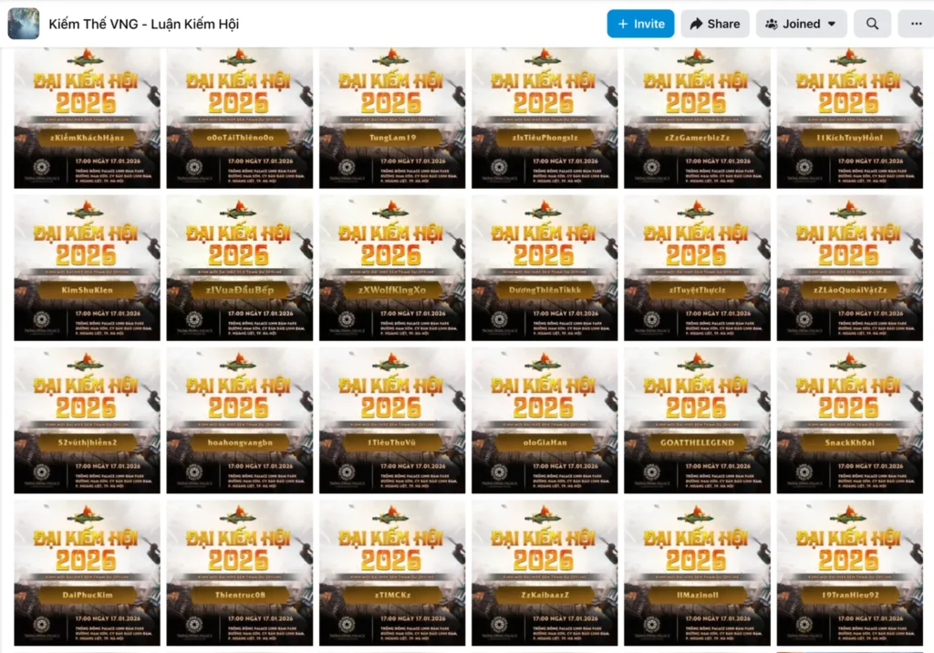 game thu kiem the te tuu dai kiem hoi 2026 2