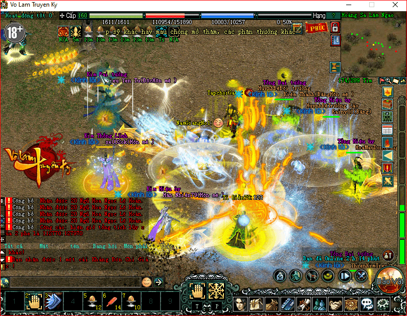 Một trận Tống - Kim quen thuộc trong game Võ Lâm Truyền Kỳ