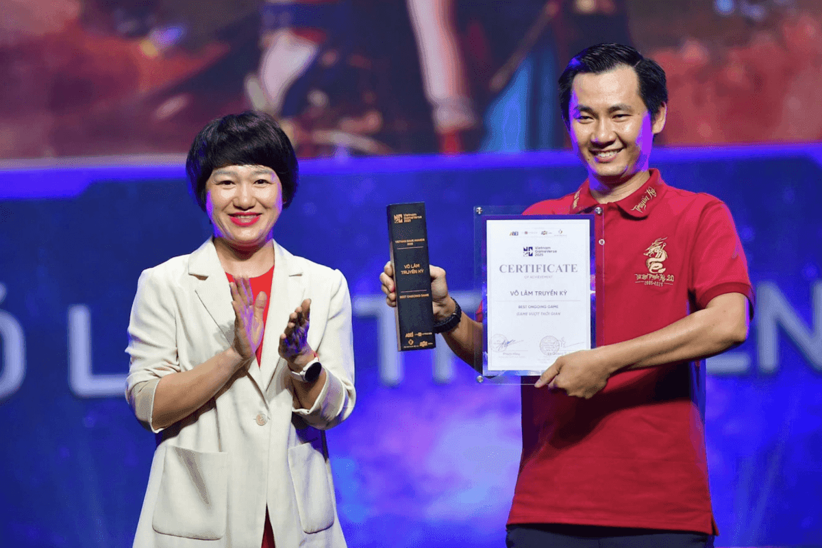 Võ Lâm Truyền kỳ giành thắng lợi ở hạng mục game vượt thời gian tại Vietnam Game Awards 2025