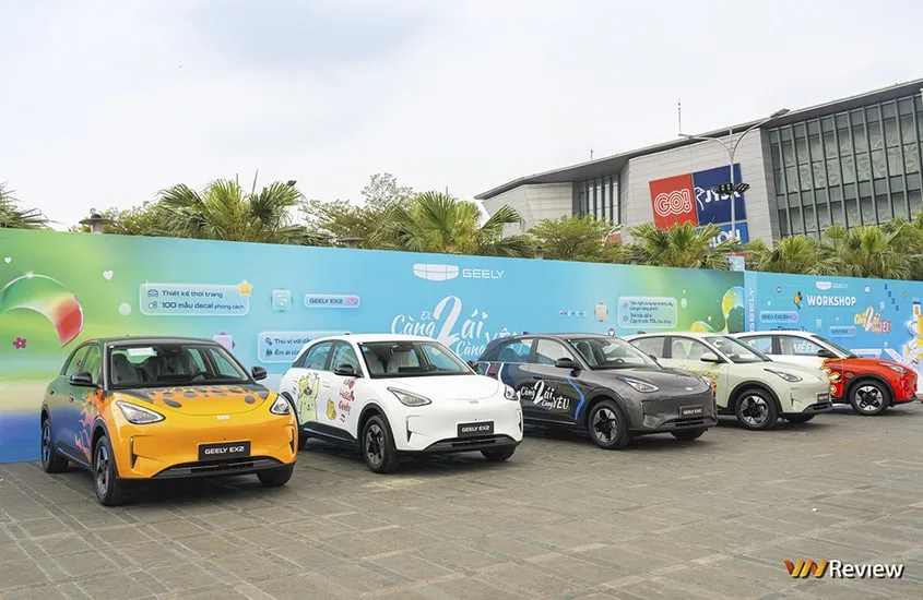 Geely EX2 ra mắt tại Việt Nam