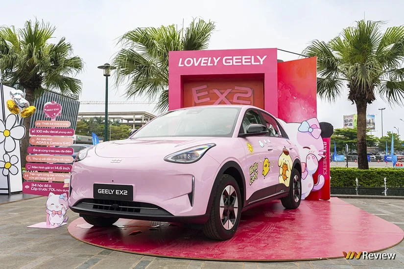 Nội thất Geely EX2 tại Việt Nam