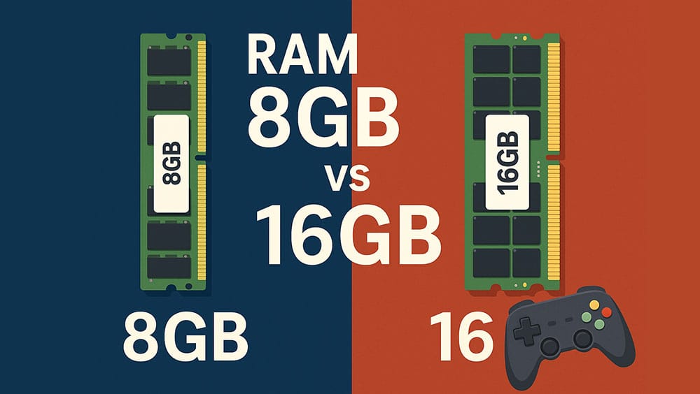 Chọn RAM 8 GB hay 16 GB tối ưu cho nhu cầu PC?