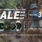Garmin giảm giá dịp lễ 30/4 với nhiều dòng đồng hồ thể thao và sức khỏe
