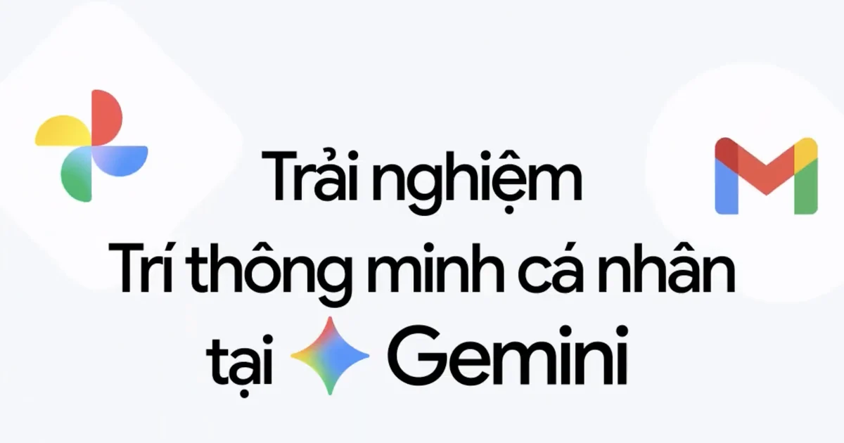 Gemini trí thông minh cá nhân tại Việt Nam
