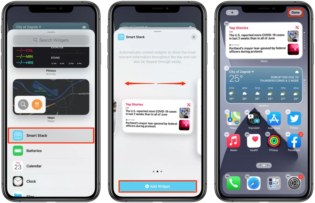 meo dung iphone cham mat lung smart stack 4