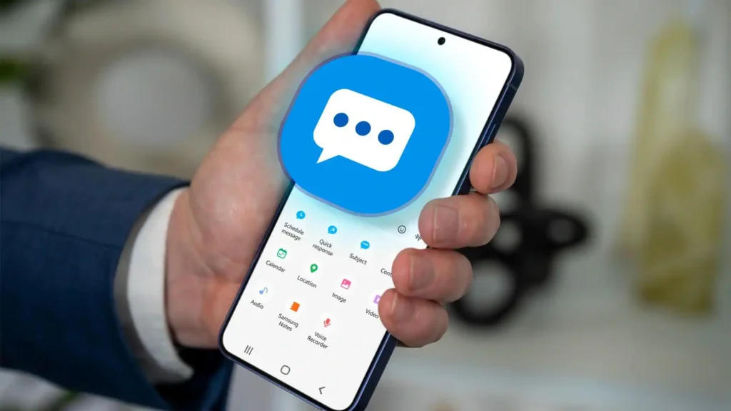samsung thay ung dung nhan tin google message 3