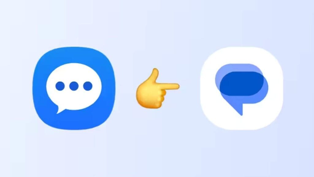 samsung thay ung dung nhan tin google message 4