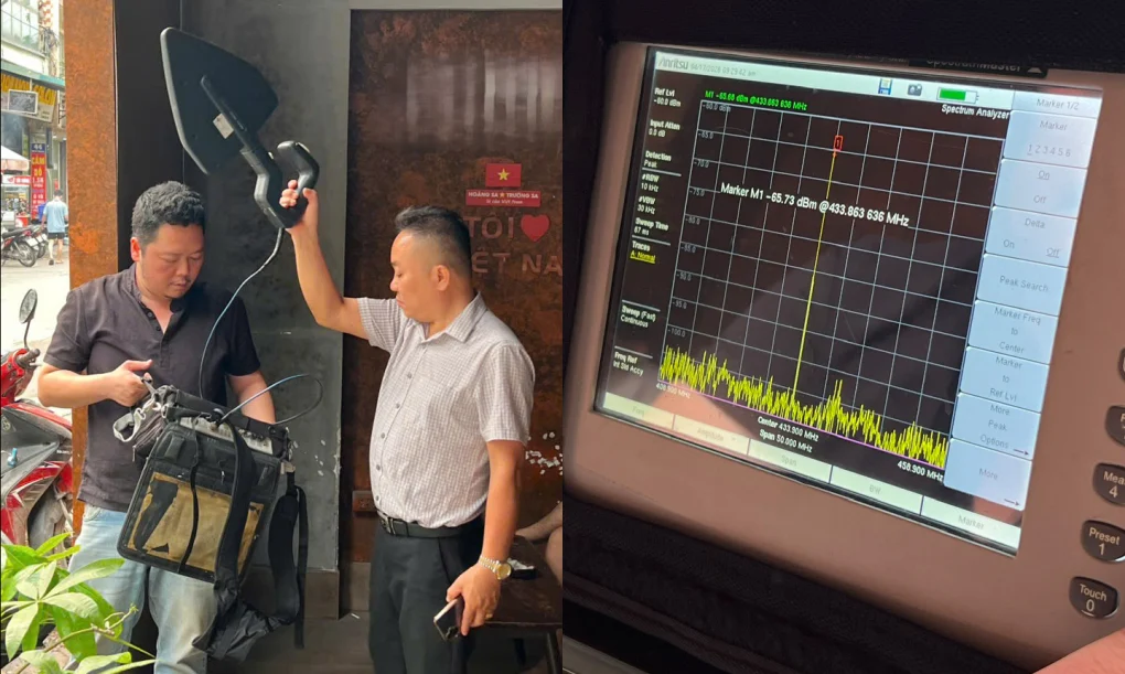 Thiết bị nút gọi phục vụ không dây được xác định là nguồn gây nhiễu smartkey