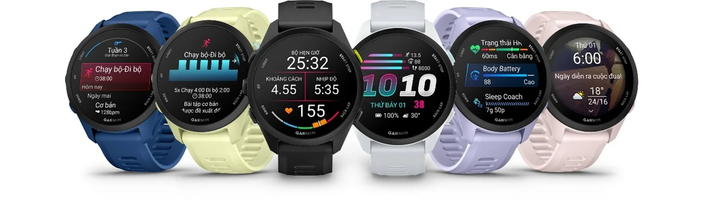 Garmin Forerunner 70 với thiết kế hướng đến người mới bắt đầu chạy bộ