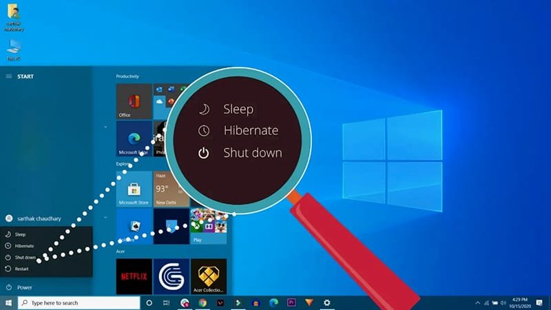 nen tat may hay de sleep cho laptop pc 2
