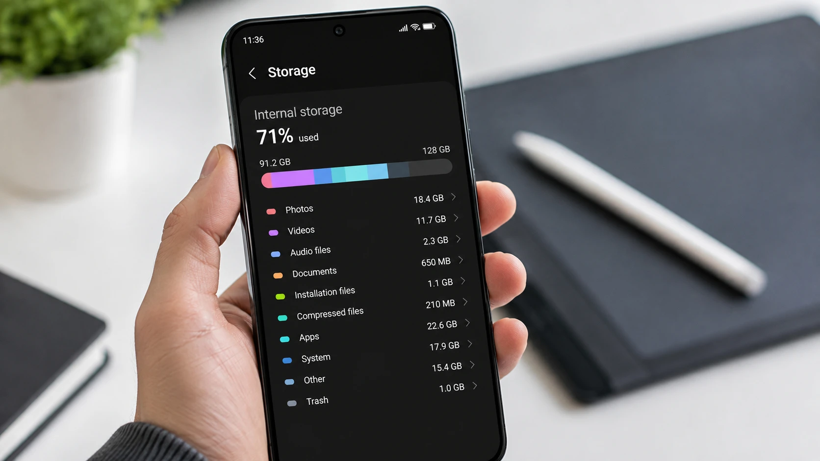 Samsung Galaxy đầy bộ nhớ? One UI có sẵn vài cách lấy lại hàng chục GB