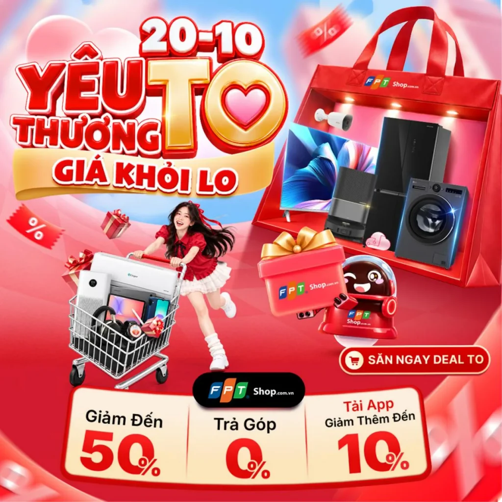 fpt shop uu dai cong nghe ngay phu nu viet nam 2