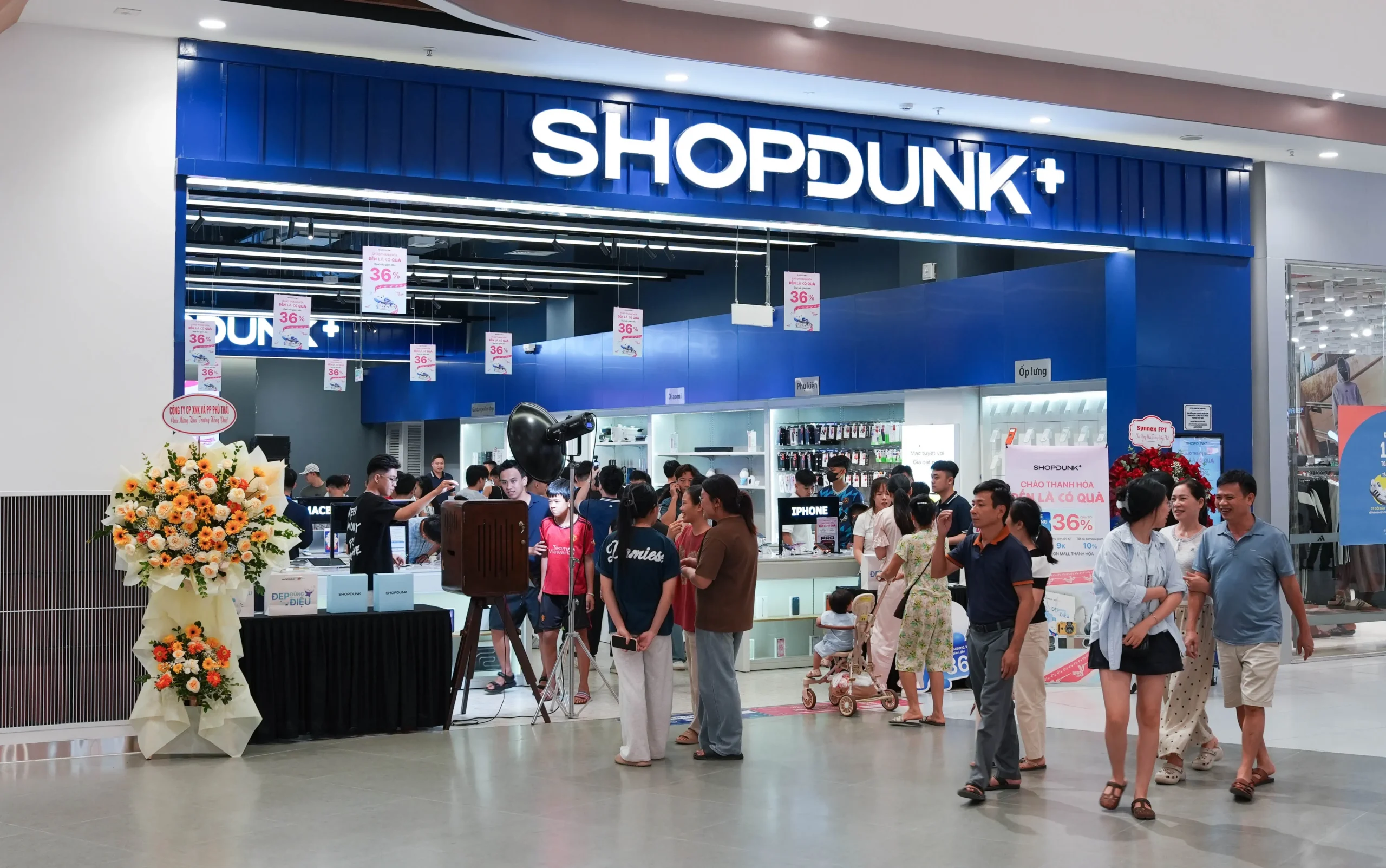 ShopDunk+ khai trương tại AEON MALL Thanh Hóa, mang trải nghiệm công nghệ cùng hàng loạt ưu đãi đến xứ Thanh