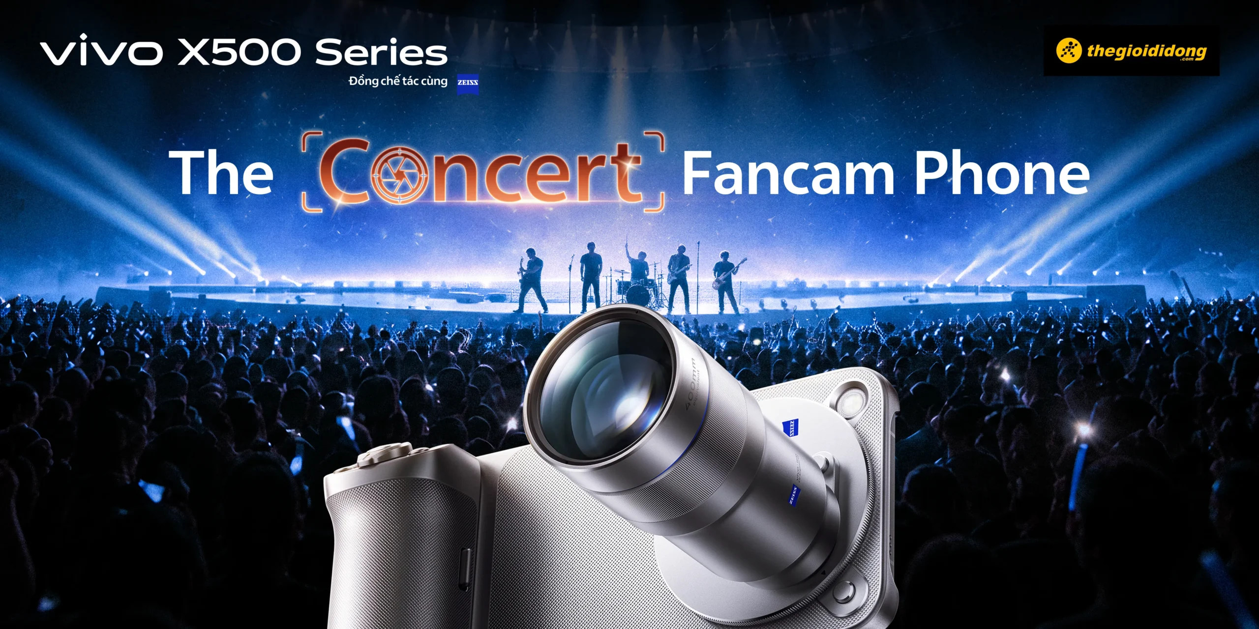 vivo X500 Series chính thức ra mắt tại Việt Nam với hệ thống ống kính tele ZEISS tiên tiến cùng khả năng quay video chuẩn điện ảnh